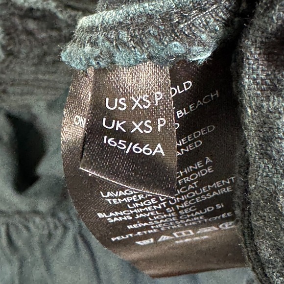 Pilco Anthropologie Amora Skirt XS Petite Ruffled High Low Distressed Green Gray - Picture 11 of 13